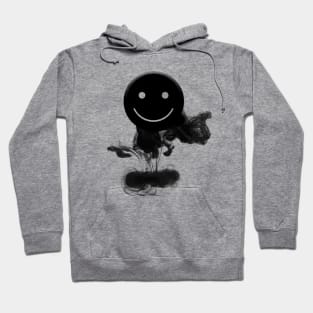 Black Smiley Hoodie